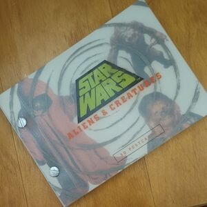 STAR WARS Aliens & Creatures 30 Postcards Book Collection Vintage